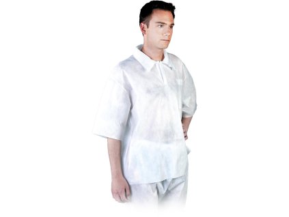 Blúzka pre mužov (Farba Biela, Veľkosť 2XL)