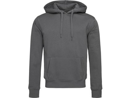 Mikina s kapustou pre mužov (Farba Bridicová Šedá, Veľkosť 2XL)