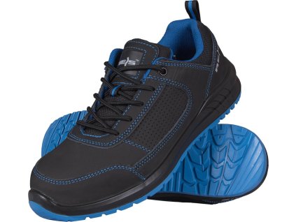 Bezpečnostná obuv pre mužov (Farba Čierna A Modrá, Veľkosť 39)