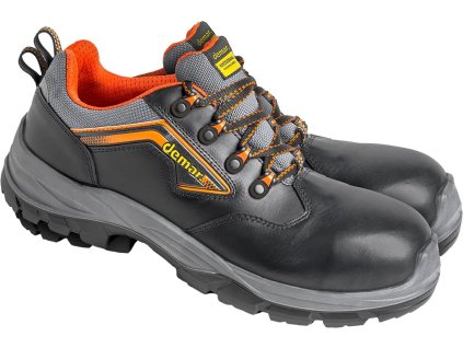 Bezpečnostná obuv pre mužov (Farba Čierna A Sivá, Veľkosť 36)