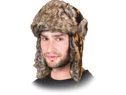 Zateplená maskáčová "baranica" REIS