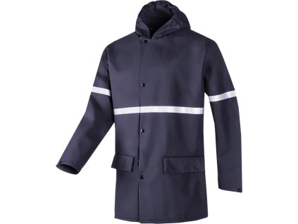 Bunda do dažďa pre mužov (Farba Navy, Veľkosť 2XL)