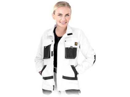 Ochranná mikina ox.05.852 fio-j pre ženy (Farba Bielo-Čierno-Šedé, Veľkosť 2XL)