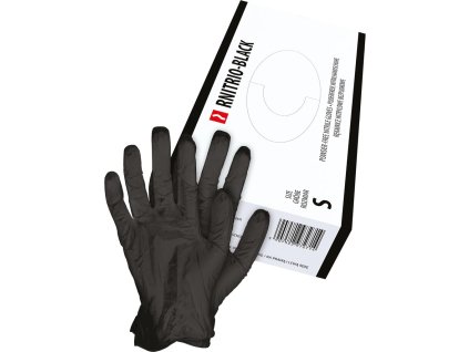 Nitrilové rukavice pre mužov (Farba Čierna, Veľkosť L)