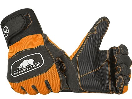 Ochranné rukavice pre mužov (Farba Oranžovo-Čierna, Veľkosť 8)