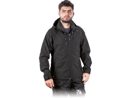 28102 1 ochranna bunda pre muzov farba cierna velkost 2xl