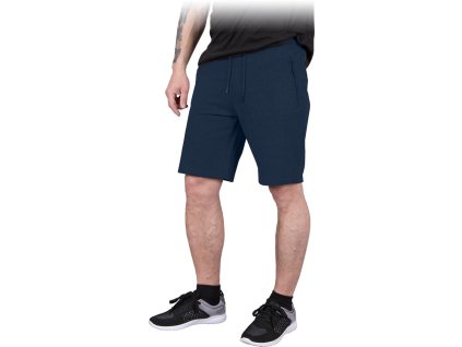 Ochranné nohavice do pásu - krátke pre mužov (Farba Navy, Veľkosť 2XL)