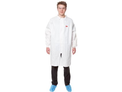 Ochranná zástera pre mužov (Farba Biela, Veľkosť 2XL)