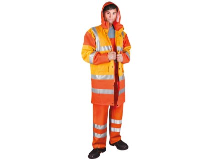 Ochranný pršíšok pre mužov (Farba Žlto-Oranžová, Veľkosť 2XL)