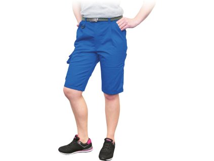 Ochranné nohavice do pásu - krátke pre ženy (Farba Modrá, Veľkosť 2XL)