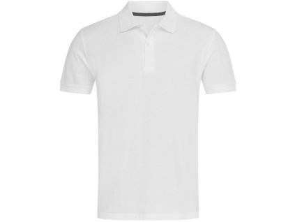 Pánske polo pre mužov (Farba Biela, Veľkosť 2XL)