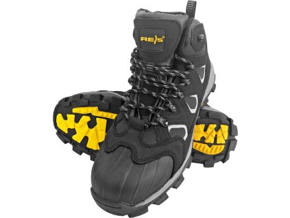 Bezpečnostná obuv pre mužov (Farba Čierna, Veľkosť 39)