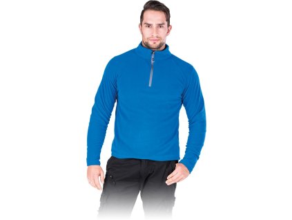 Ochranná flísová mikina pre mužov (Farba Modrá, Veľkosť 2XL)