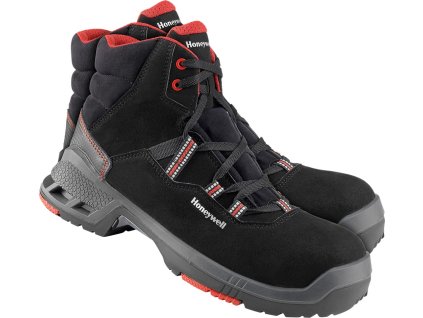 Bezpečnostná obuv pre ženy (Farba Čierna A Červená, Veľkosť 35)