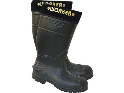 Bezpečnostná obuv pre mužov (Farba Čierna, Veľkosť 38)