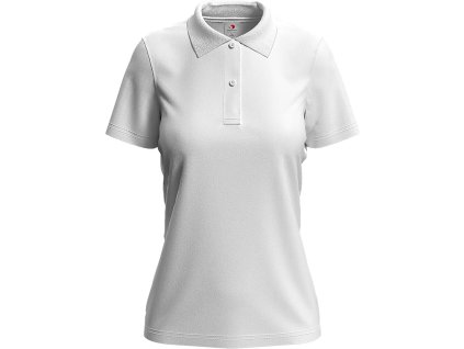 Dámske polo pre ženy (Farba Biela, Veľkosť 2XL)