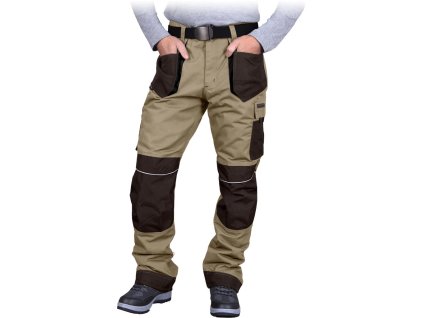 Izolované ochranné nohavice pre mužov (Farba Béžová-Hnedá-Čierna, Veľkosť 2XL)