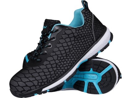 Bezpečnostná obuv pre mužov (Farba Čierna A Modrá, Veľkosť 39)