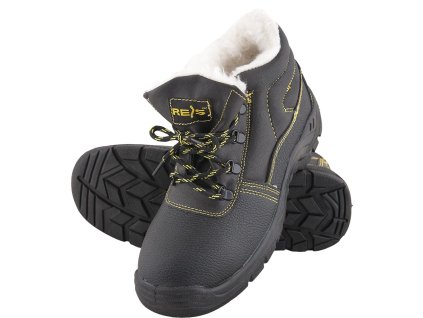 Bezpečnostná obuv pre ženy (Farba Čierna A Žltá, Veľkosť 36)