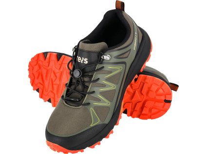 29338 sportova obuv pre muzov farba zeleno cierno oranzove velkost 39