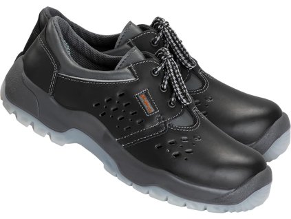 Bezpečnostná obuv pre mužov (Farba Čierna A Sivá, Veľkosť 39)