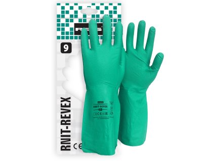 Ochranné rukavice (Farba Zelená, Veľkosť 7)