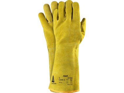 Ochranné kožené rukavice WorkGuard Ansell