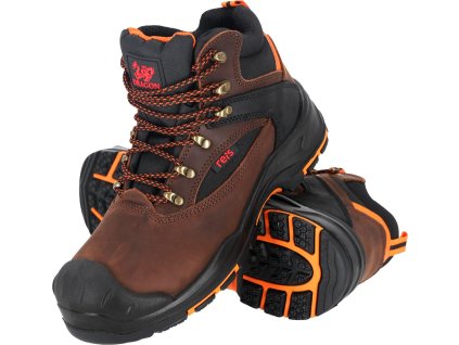 Bezpečnostná obuv (Farba Brbp, Veľkosť 39)