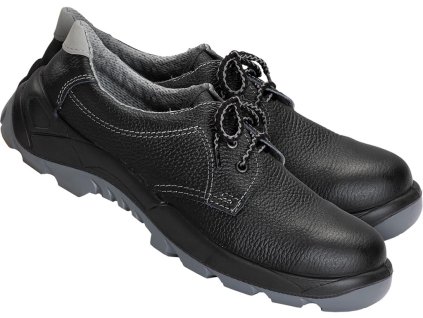 Bezpečnostná obuv pre mužov (Farba Čierna A Sivá, Veľkosť 39)