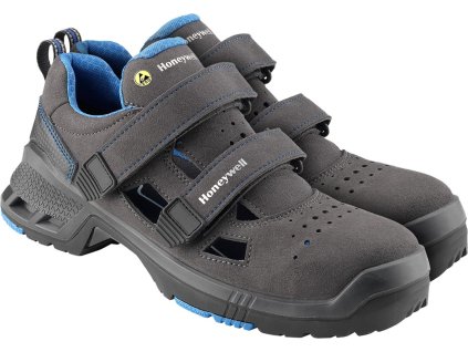 Bezpečnostná obuv pre mužov (Farba Čierna A Modrá, Veľkosť 40)