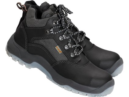 Bezpečnostná obuv pre mužov (Farba Čierna A Sivá, Veľkosť 39)