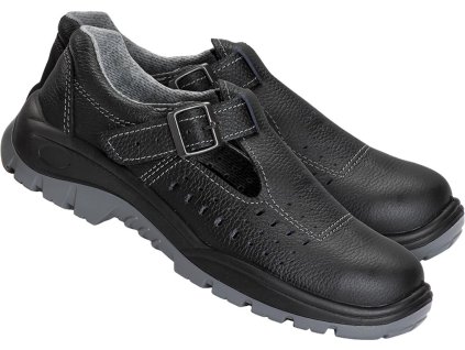 Bezpečnostná obuv pre mužov (Farba Čierna A Sivá, Veľkosť 39)