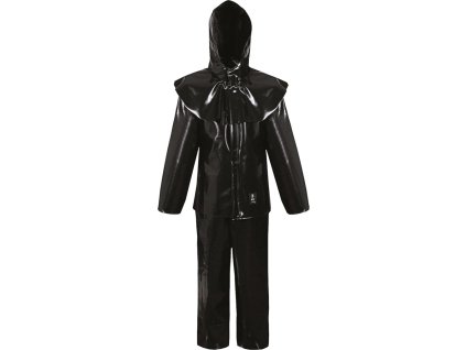 Ochranné odevy proti kyselinám a lúhom pre mužov (Farba Čierna, Veľkosť 48)