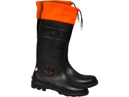 29872 pracovna obuv pre muzov farba cierna a oranzova velkost 39