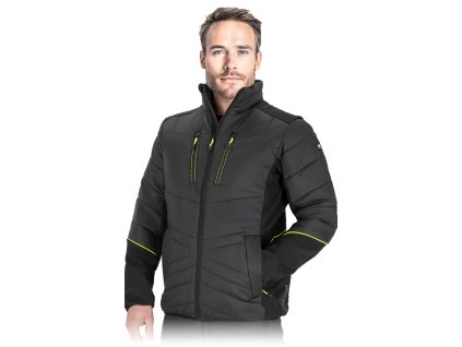 Ochranná bunda pre mužov (Farba Čierna, Veľkosť 2XL)