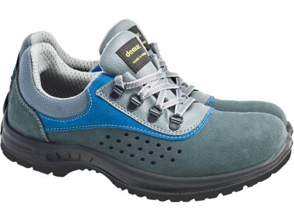 Bezpečnostná obuv pre mužov (Farba Zeleno-Modro-Sivá, Veľkosť 40)
