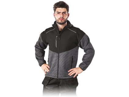 Ochranná mikina pre mužov (Farba Čierna A Sivá, Veľkosť 2XL)