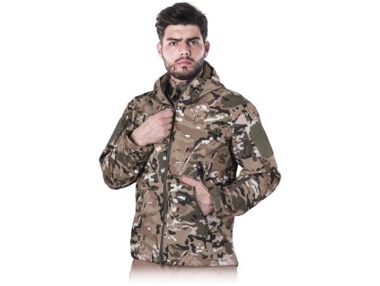 Ochranná bunda pre mužov (Farba Moro, Veľkosť 2XL)