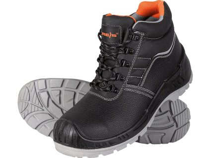 Bezpečnostná obuv pre ženy (Farba Čierna A Oranžová, Veľkosť 35)