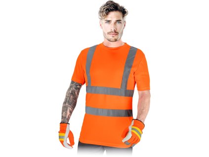 30649 ochranne tricko pre muzov farba oranzova velkost 2xl