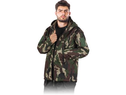 Ochranná bunda pre mužov (Farba Moro, Veľkosť 2XL)