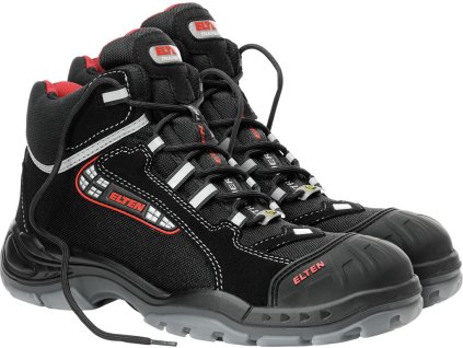Bezpečnostná obuv pre mužov (Farba Čierna A Sivá, Veľkosť 42)
