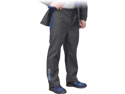 Ochranné nohavice s dlhým pásom pre mužov (Farba Šedo-Modrý, Veľkosť 48)