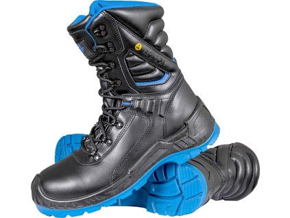 Bezpečnostná obuv pre mužov (Farba Čierna A Modrá, Veľkosť 39)