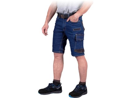 31399 ochranne nohavice do pasu kratke pre muzov farba namornicka modra cierna velkost 2xl