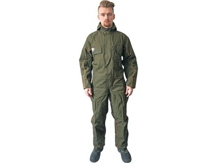 Ochranný oblek pre mužov (Farba Zelená, Veľkosť 164-170x92-100x96x104)