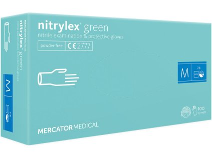 Nitrilové rukavice 8% dph pre mužov (Farba Mint, Veľkosť L)