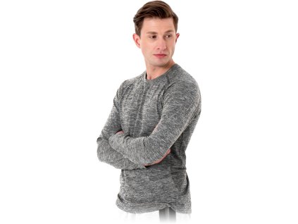 Termoaktívne tričko pre mužov (Farba Sivá/Ocelová, Veľkosť 2XL)