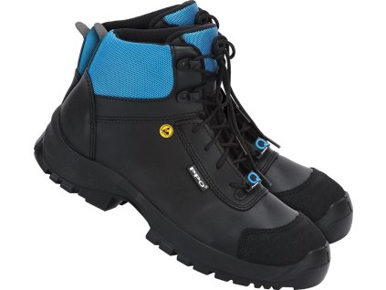 Bezpečnostná obuv pre mužov (Farba Čierna A Modrá, Veľkosť 39)