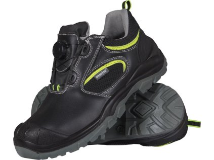 31774 bezpecnostna obuv pre muzov farba cierno celadon velkost 39
